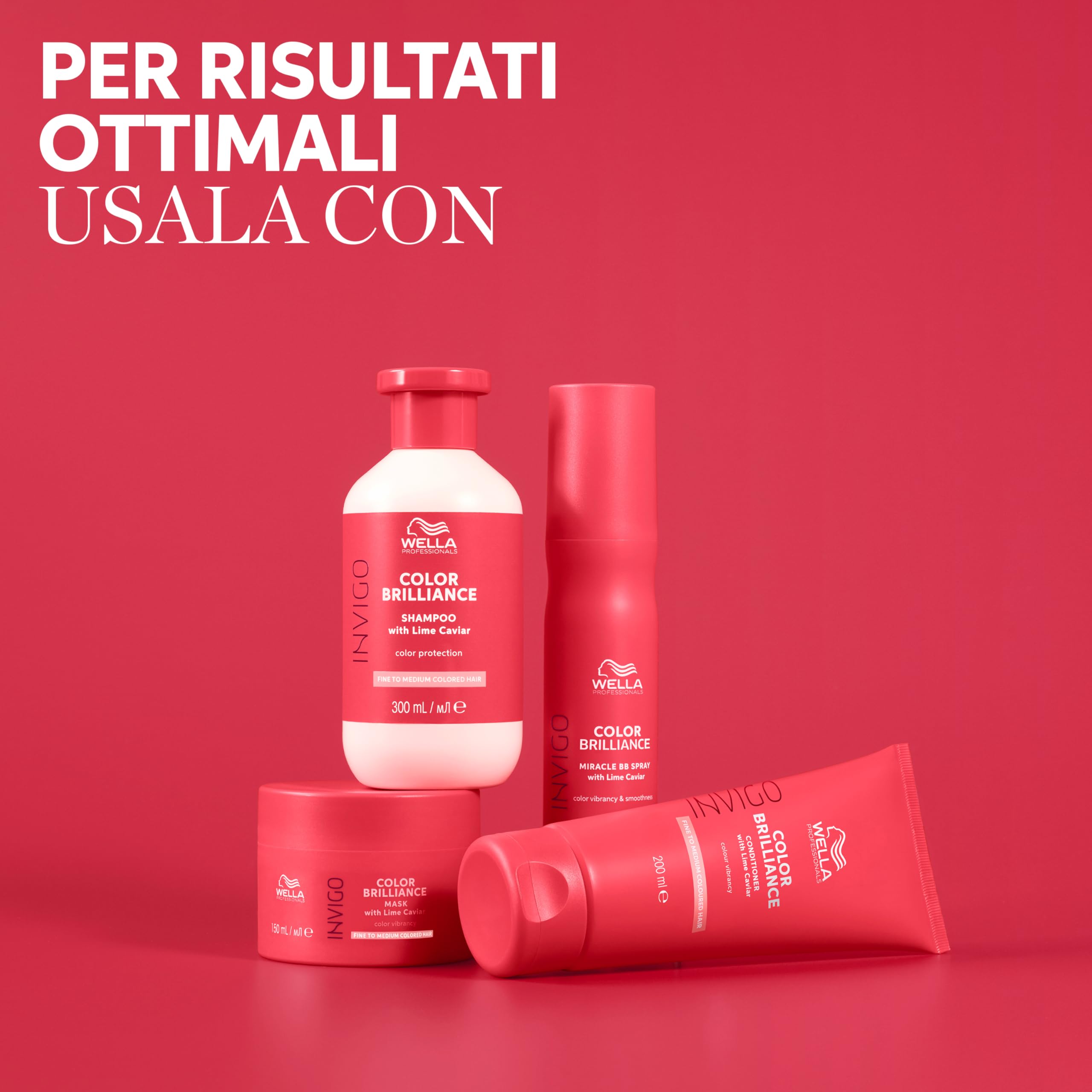 Wella Professionals Color Fresh Mask nuances de rose, pêche, rouge, bleu - Masque coloration temporaire, hydratant zéro dommages