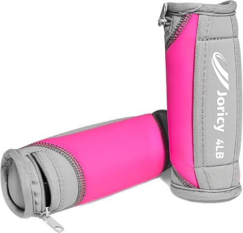 Miniatura 8 de Pesas de mano para mujeres y hombres 1 libra 2 libras 3 libras 4 libras cada una, juego de mancuernas suaves de 2 piezas con mancuernas desmontables