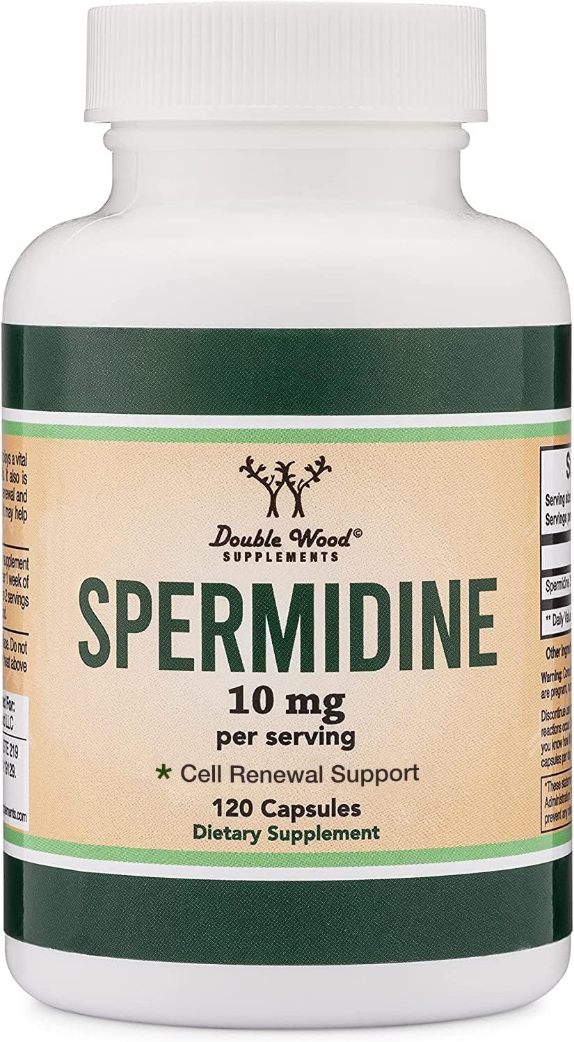 SPERMIDINE SUPPLEMENT (10MG OF 99% SPERMIDINE 3HCL - THIRD PARTY TESTED) 120 CAPSULES - OVER 100X MORE POTENT THAN WHEAT GERM EXTRACT FOR CELL MEMBRANE, TELOMERE HEALTH AND AGING (B0D6MMC9HM) Amazon Price History, Amazon Price Tracker