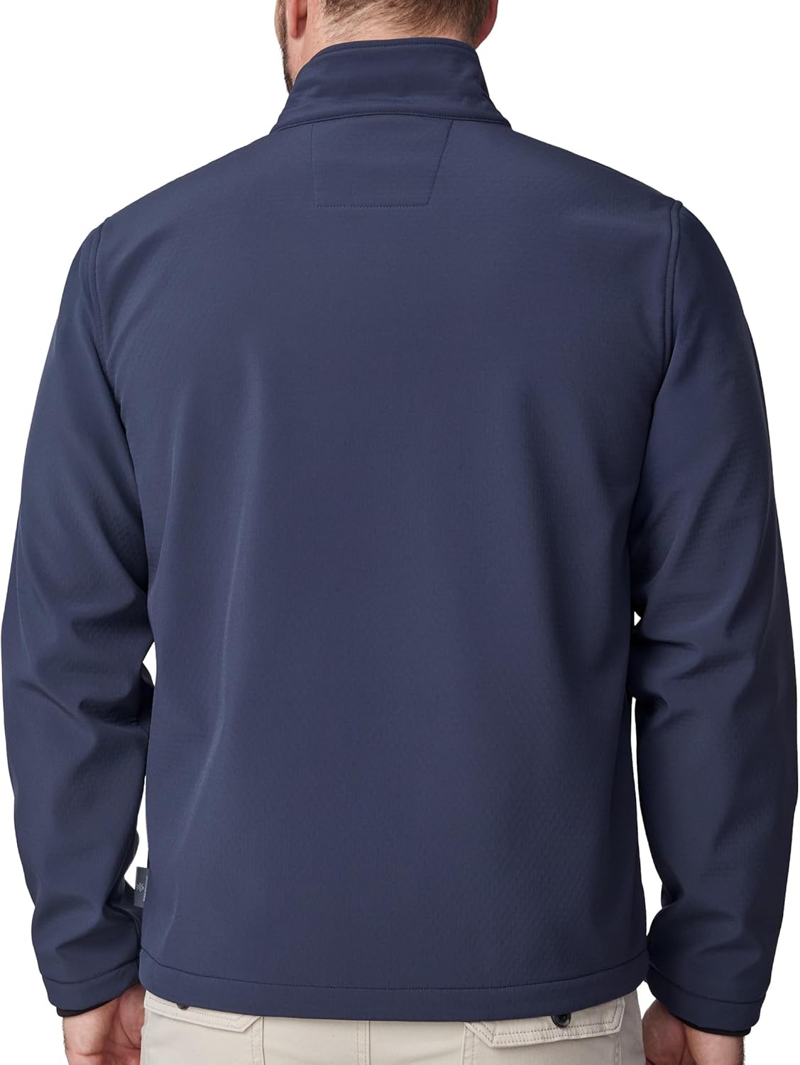 Free Country Men's Softshell Jacket Water & Wind Resistant Insulated Warm Lined Fleece Rain Hiking Outdoor Jacket-Lanier