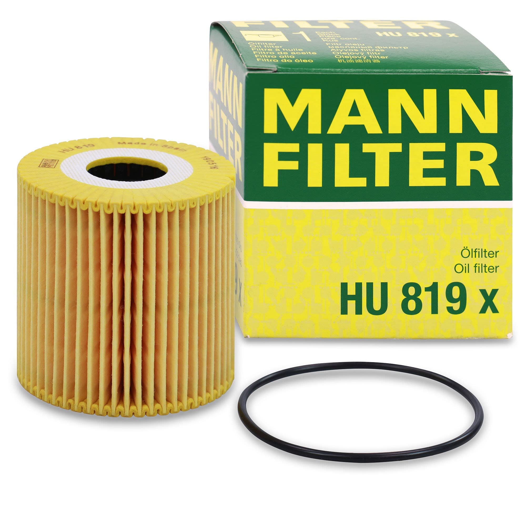 MANN-FILTER HU 819 x Oil Filter - CARS + TRANSPORTERS