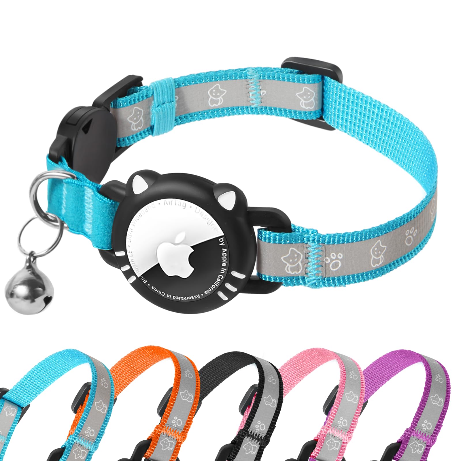 AgoumLux Airtag Cat Collar