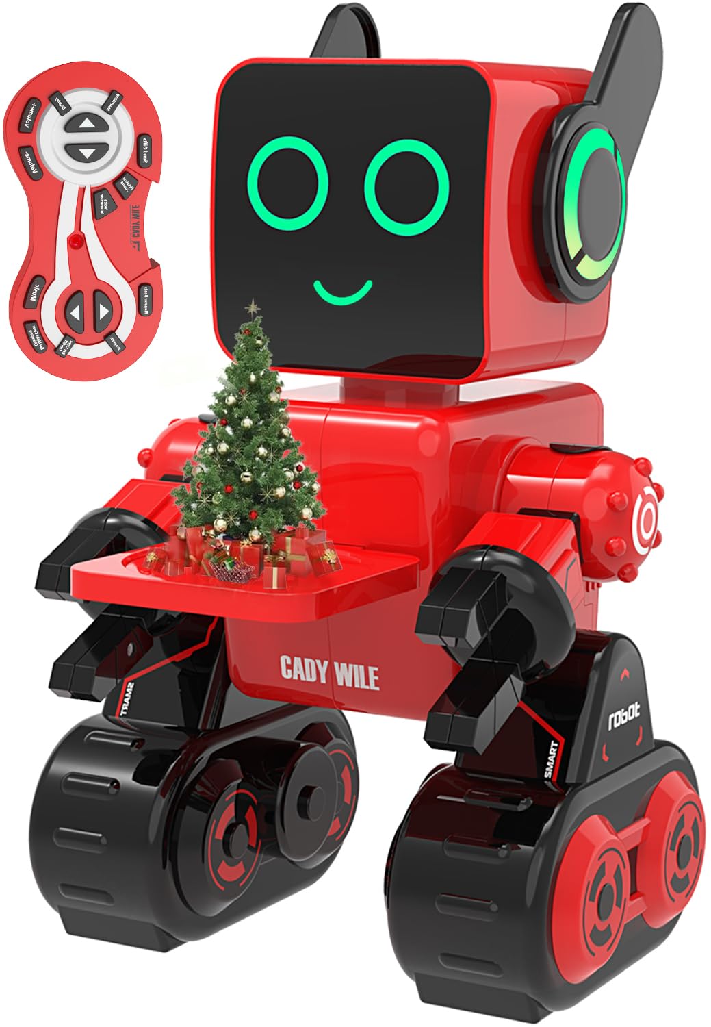 OKK 電動ロボット おもちゃ 音楽 ダンス 話し 人型電子玩具 USB充電 ロボット 子供誕生日 プレゼント 卒業祝い ギフト 多機能電子おもちゃ プログラム可能 タッチ&サウンドも制御可能 貯金箱付き 男の子 女の子