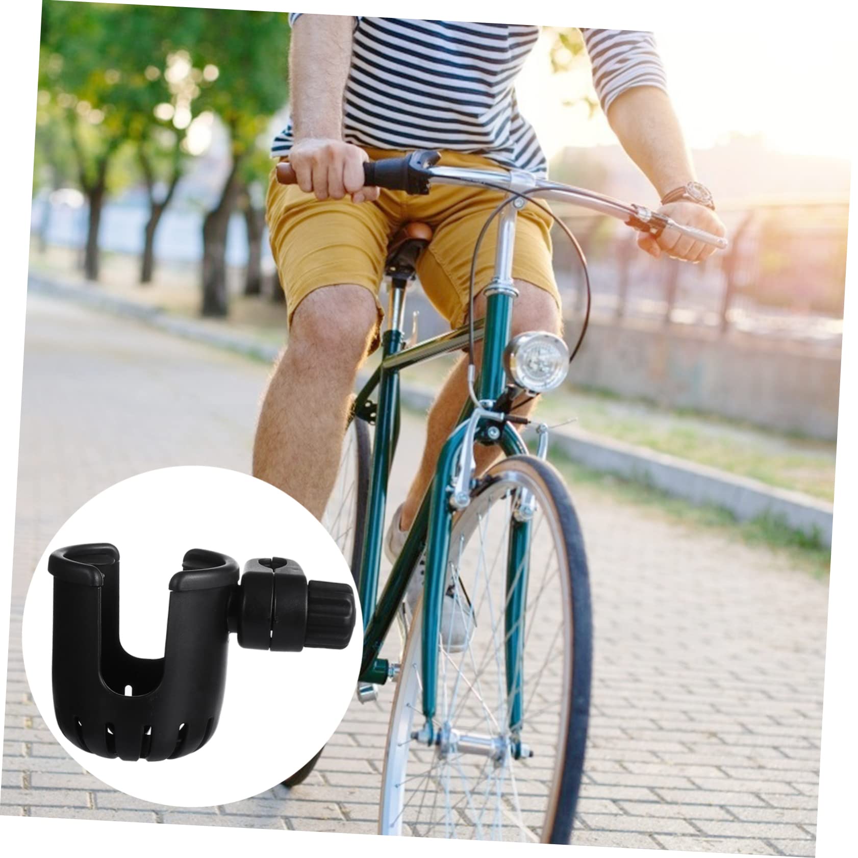 ARTSEWPLY Bicycle Universal Cup Holder Water Bottle Rack for Stroller Sturdy and Practical