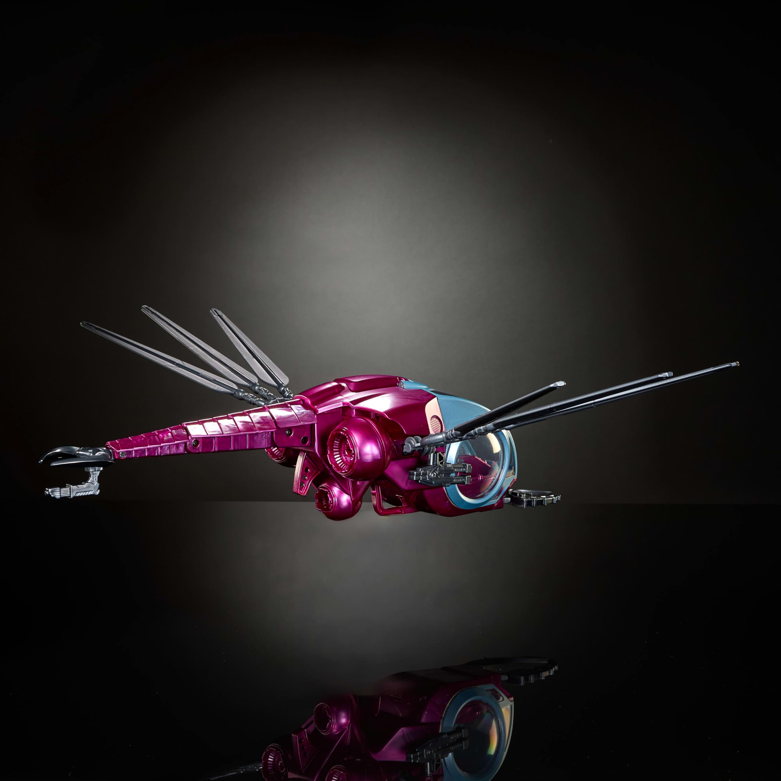 Masters of the Universe 2026 - Véhicule de combat effrayant - Fouet squelette de 14 cm avec ailes et griffes mobiles - Queue pliable