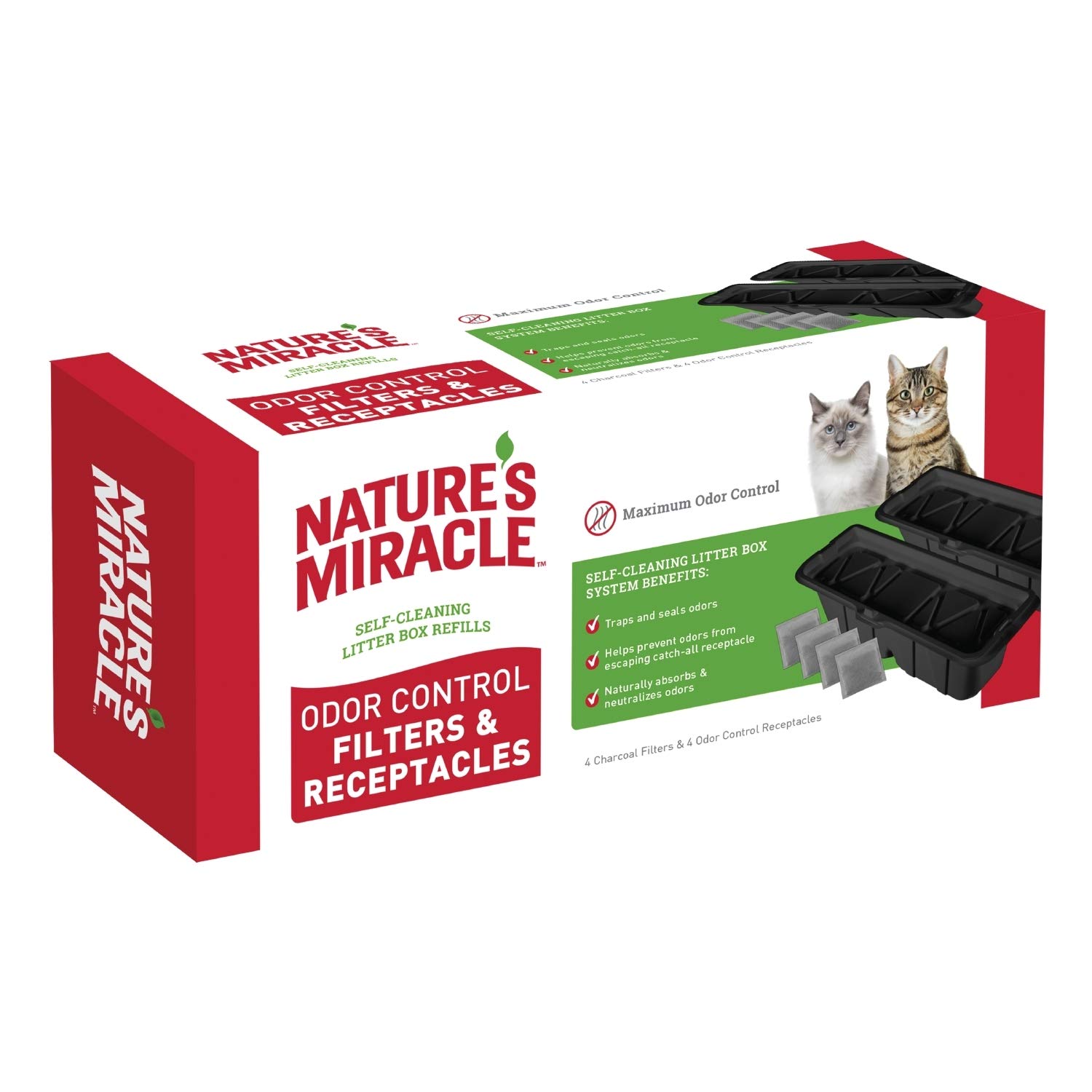 Multi Cat Nature's Miracle Corn Litter Small Litter Box