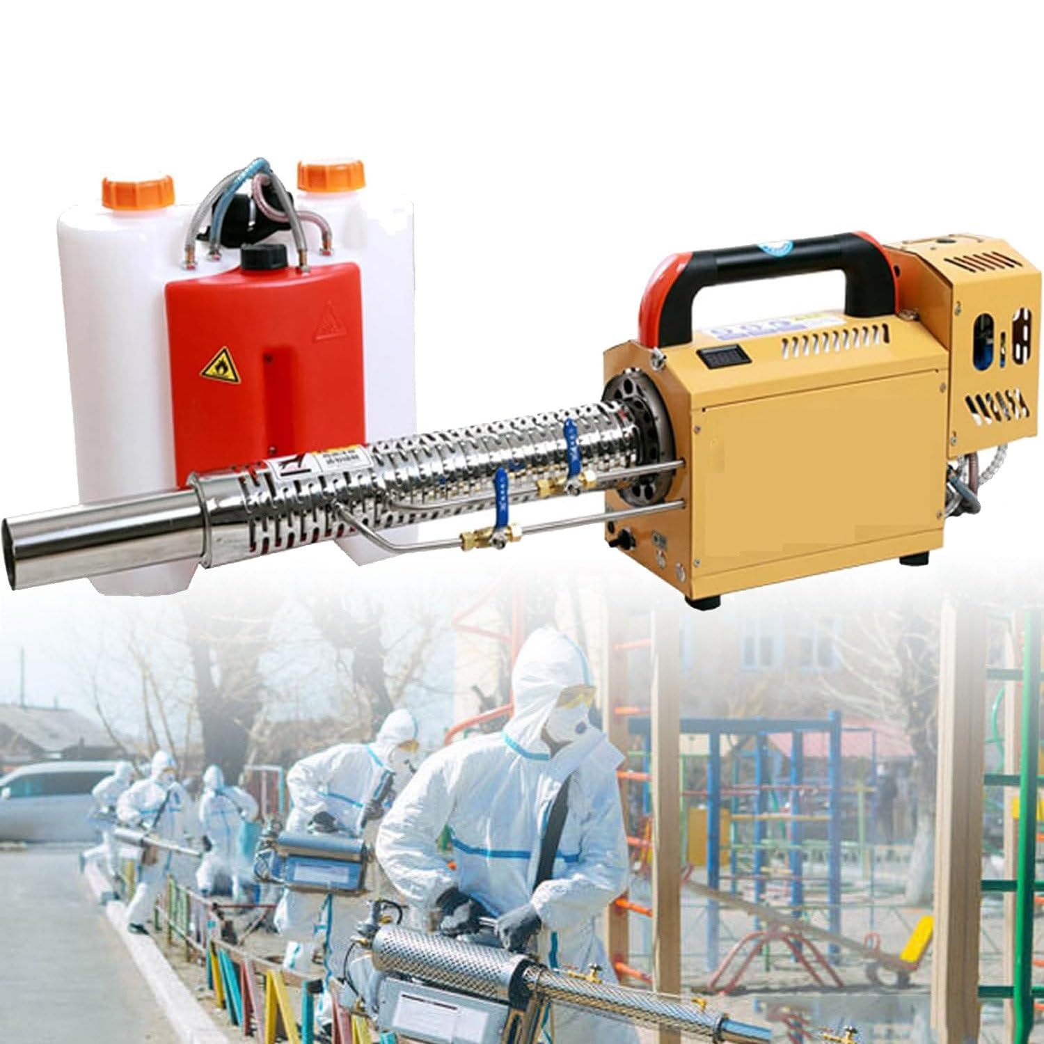 15l Pulse Jet Thermal Fogger, dezynfekująca maszyna do zamgławiania Ulv Sprayer Nebulizer, Thermal Fogger, Nebulizer do Farmland Garden, do dezynfekcji,350