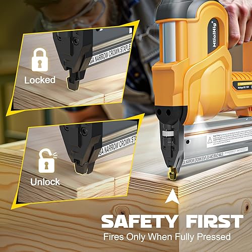 Miniatura 31 de Clavadora inalámbrica para batería Makita de iones de litio de 18 V, pistola eléctrica de clavos para madera de 18 GA, motor sin escobillas, 2