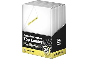3x4 Toploaders: Crystal clear protection for your prized cards