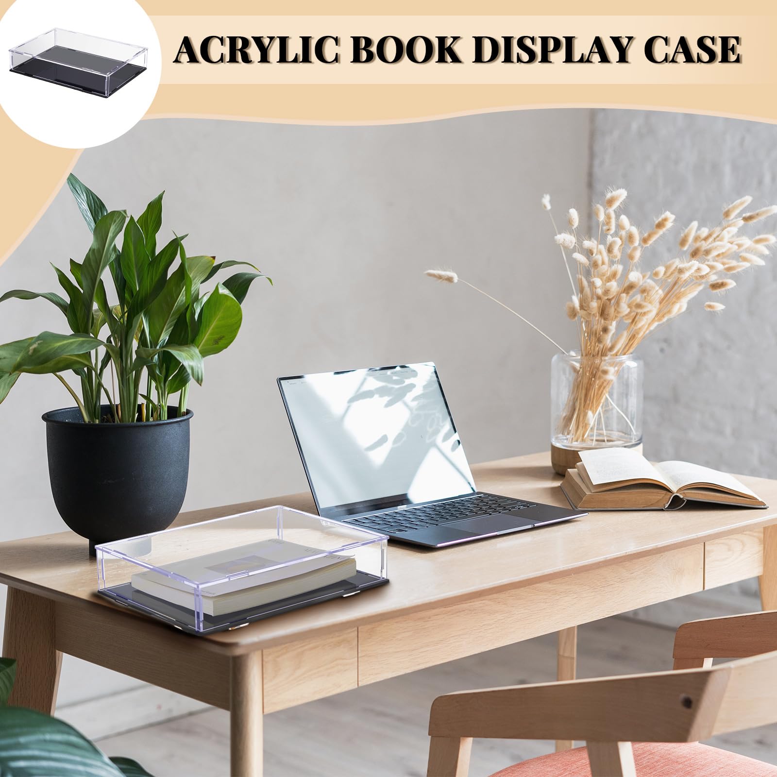 Amazon｜Suzile ブックディスプレイケース 2個 10.5 x 7.5 x 2インチ