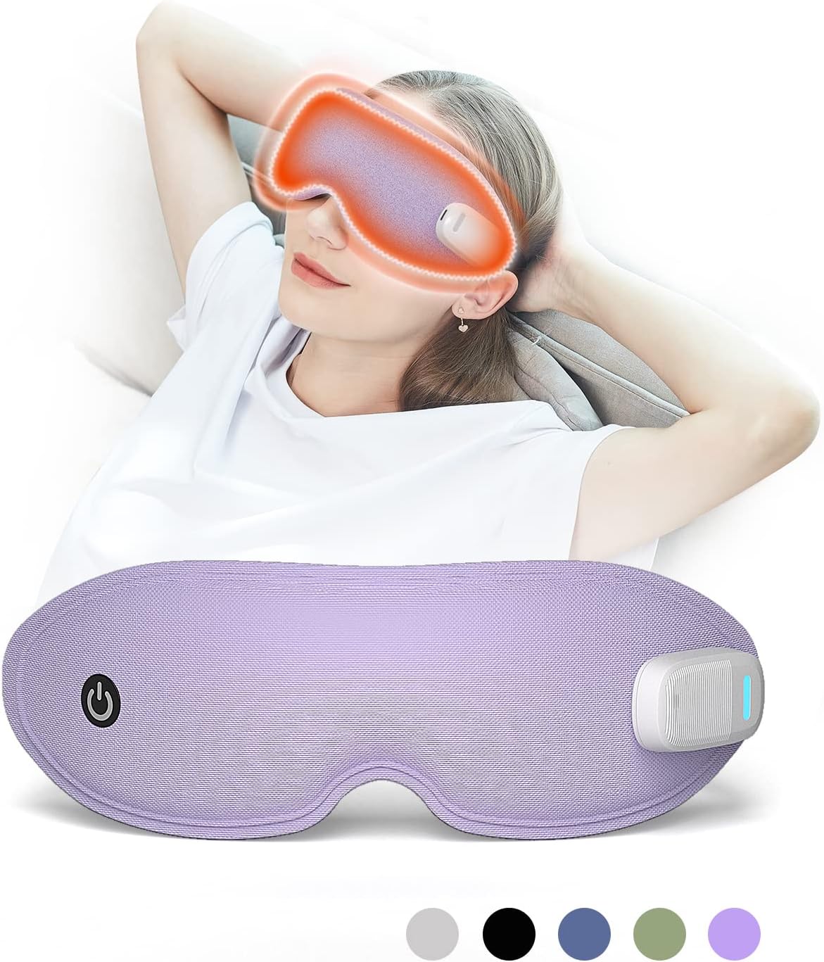 JXP Eye Massager Mask for Sleeping with Heat and Namibia | Ubuy