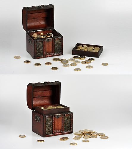 Miniatura 4 de Cofre élfico (armonía) Caja de madera para almacenamiento de juegos de cartas coleccionables TCG MTG Magic FaB YGO EDH Commander FaB PTCG dados y