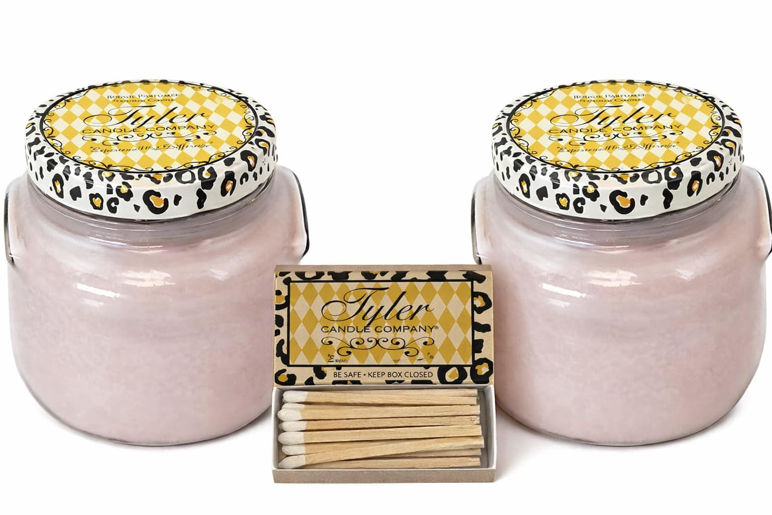 Tyler Candle Company 22 Ounce Jar, High Maintenance Scented Candle Pack of