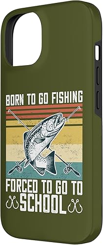 Miniatura 5 de Funda para iPhone 1212 Pro Born To Go Fishing Bass Fish Fisherman Boys Kids