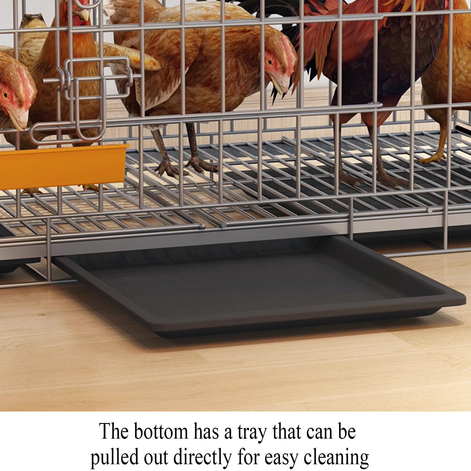 高機能　ニワトリ用飼育小屋　美品 Amazon | Dtyubfg 大型鶏小屋 15匹のニワトリ ラン ウォークイン 金属