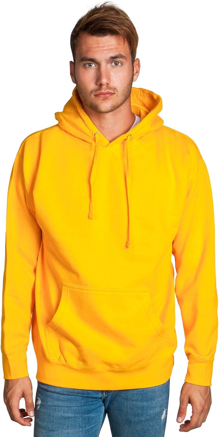 Men’s Thick Pullover Hoodie Sweatshirt Middle Weight Casual Jackets