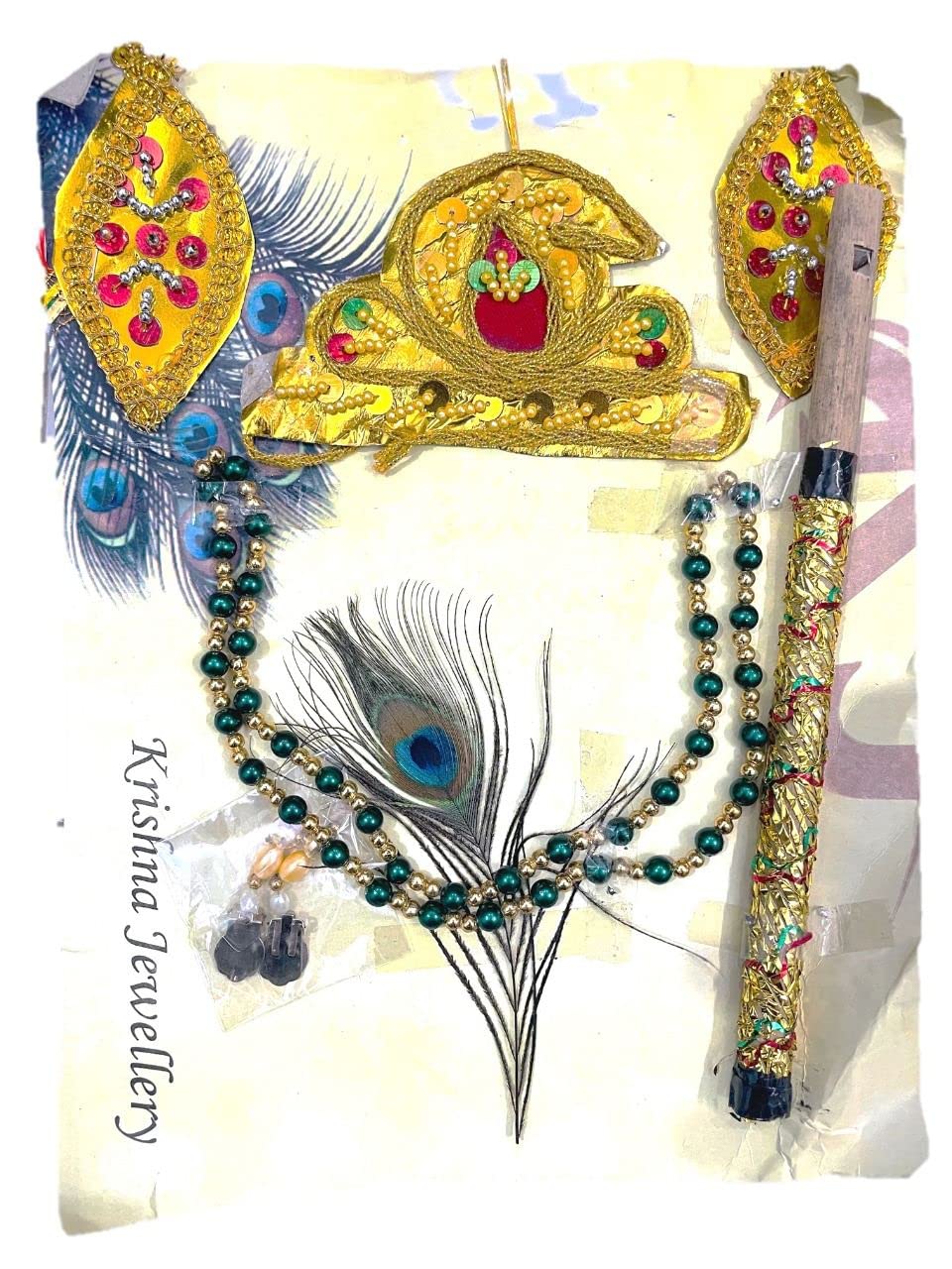 See full amazon price history chart for PK HUB Krishna Jewellery for Kids Janmashtami/Bal Gopal Dress/Kanha Accessories/Bal Krishna Mukut/Krishna Sringar Jewellery PK HUB Krishna Jewellery for Kids Janmashtami/Bal Gopal Dress/Kanha Accessories/Bal Krishna Mukut/Krishna Sringar Jewellery (B0B84VYLCD) Amazon Price History, Amazon Price Tracker