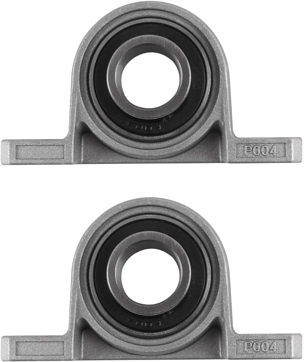 TDPRO Pair 20mm 0.78'' Bore Bore Diameter Flanged Pillow Block Mounted Ball Bearing