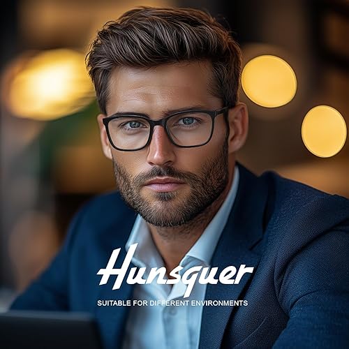 Miniatura 2 de hunsquer Blue Light Glasses Men Blue Light Blocking Glasses Women
