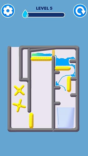 Move The Water: Jeu d'eau - tirer la goupille. Casse tête – vue 2