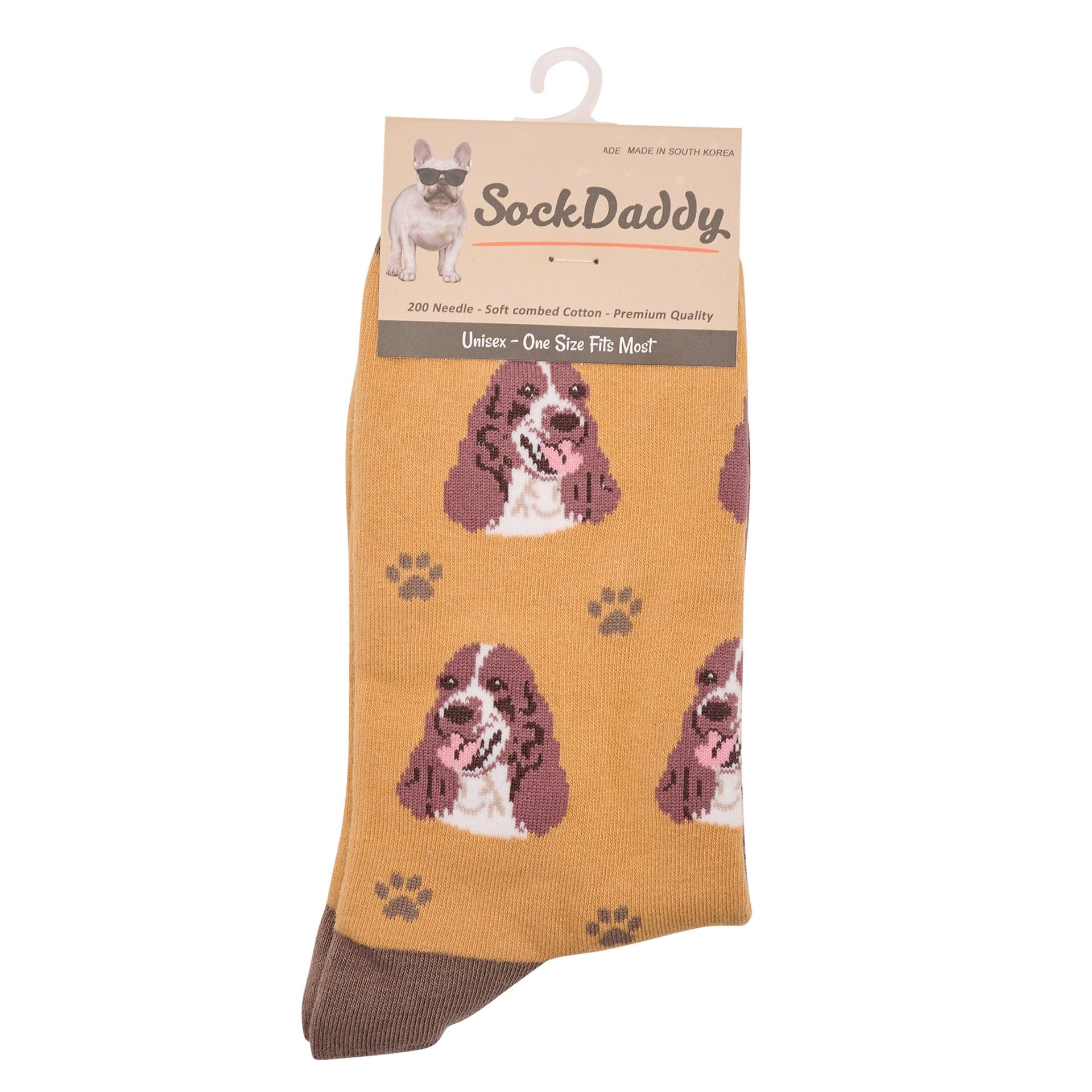 Animal Crackers Ladies Socks (Springer Spaniel)