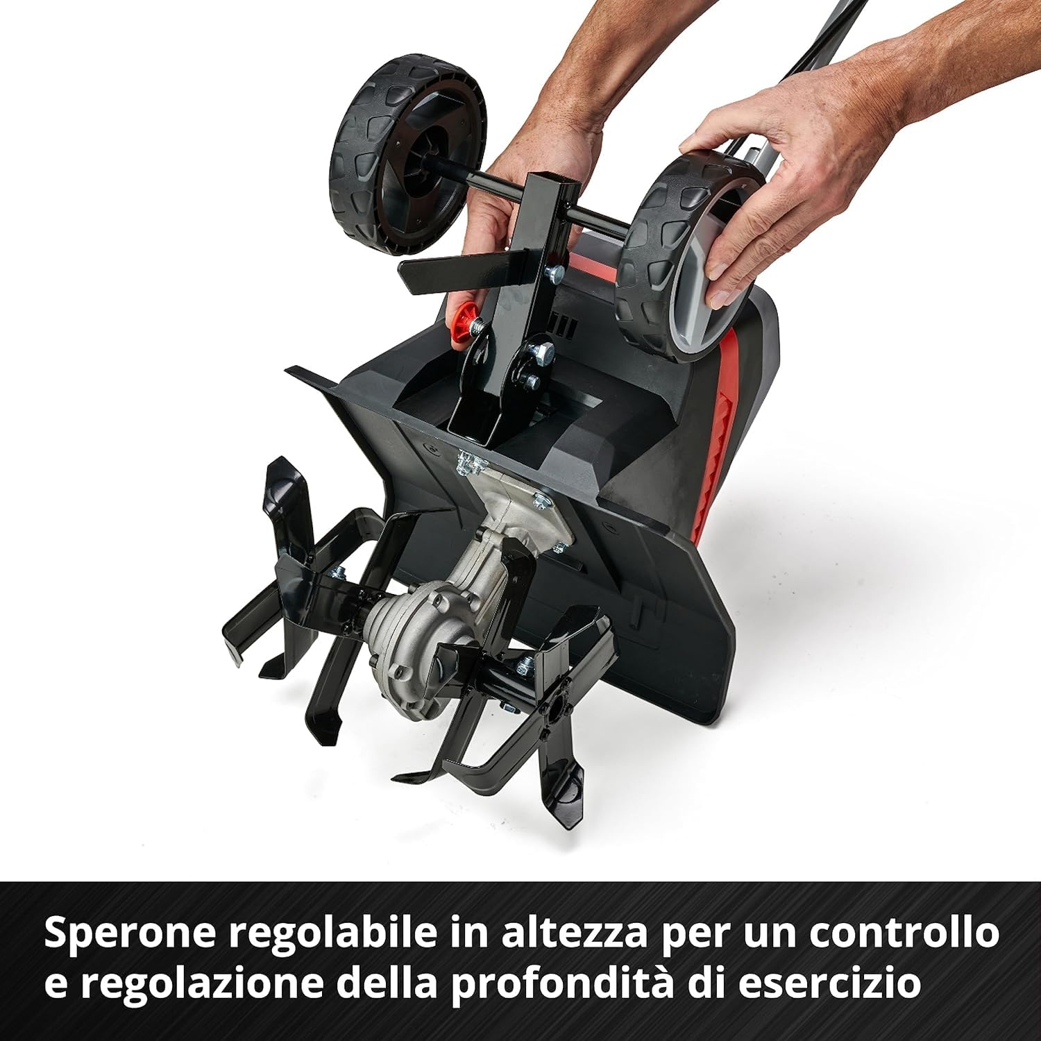einhell 3431200 Zappatrice a Batteria Ge-CR 30 Li-Solo, Rosso