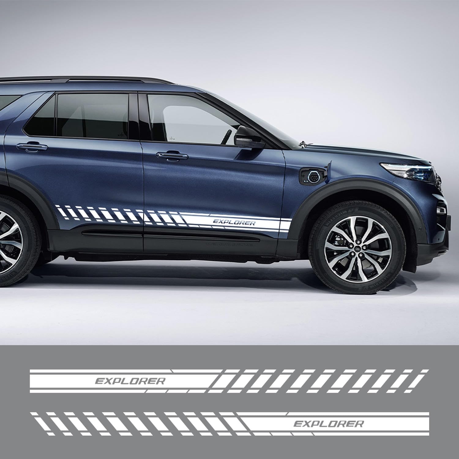 Adesivi Vinile Per Auto Seat Ateca - Decorazioni Sportive Laterali