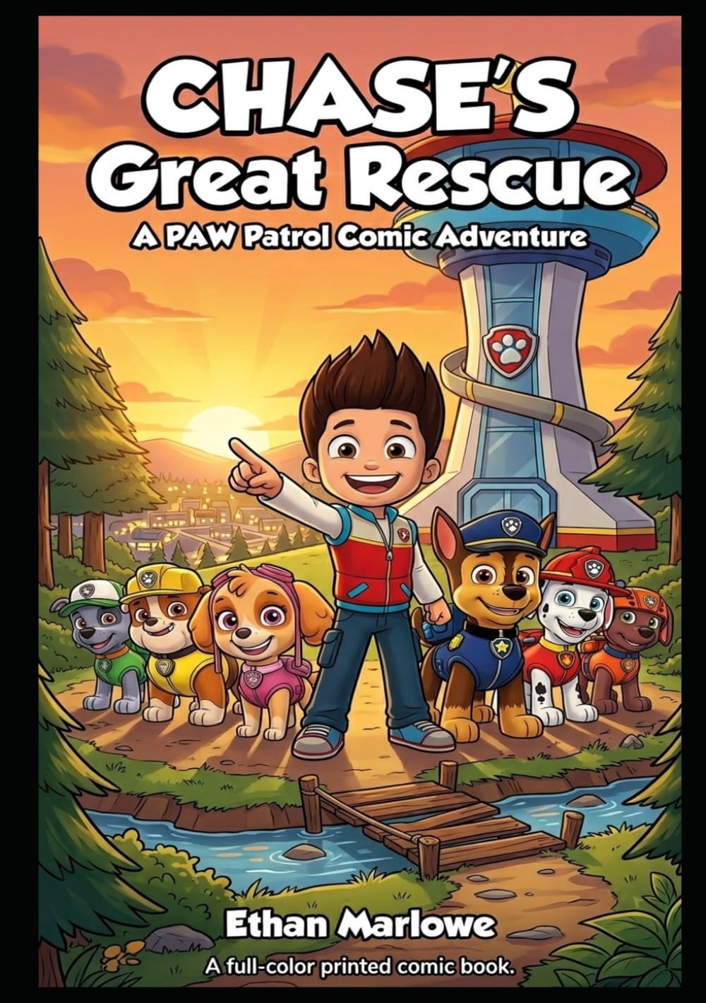 Ryder’s Great Rescue: A PAW Patrol Comic Adventure