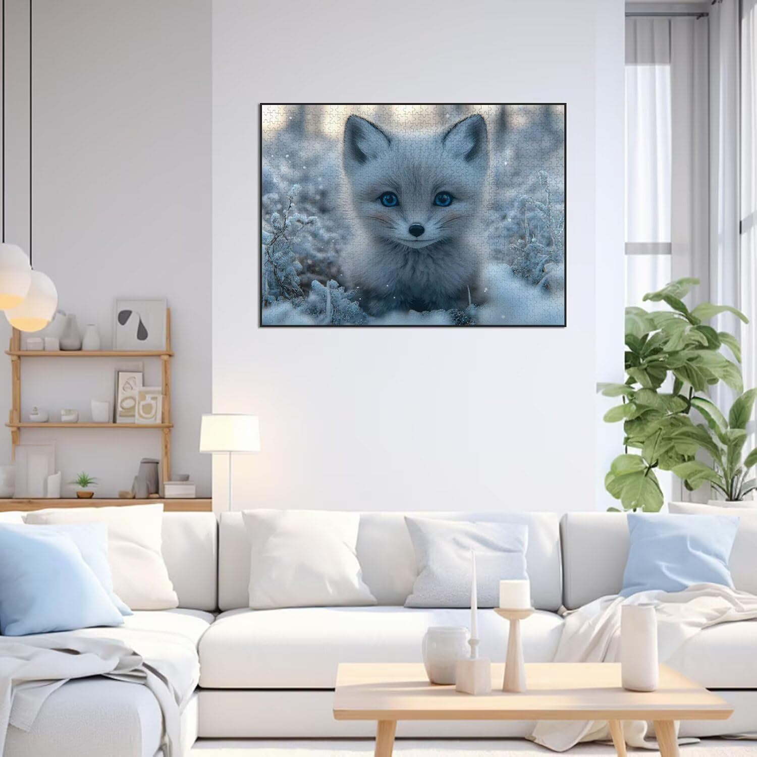 Puzzle 6000 Pezzi inverno Puzzle Classici per Gioco Familiare, n-103 | Impossibile Puzzles, Intrattenimento Creativo, Rilassamento e Intelligence, Regalo per Amore e Amico, Decorazioni Casa, volpe