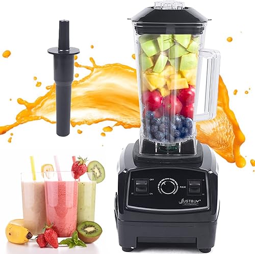 SNKOURIN Licuadoras para cocina, trituradora de hielo profesional de velocidad ajustable de 1300 W, licuadora de 67 onzas para batidos y licuados
