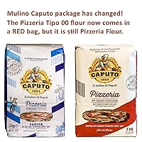 Vista 3 de Mulino Caputo 00 Pizzeria Flour 1Kilo Bag, 140.8 Ounce, 2.2 pound (pack of 4)