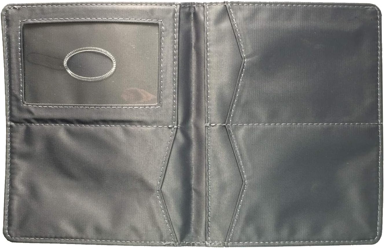 Big Skinny Hipster Bi-Fold Wallet, Holds Up to 35 Cards, Charcoal - Image 3