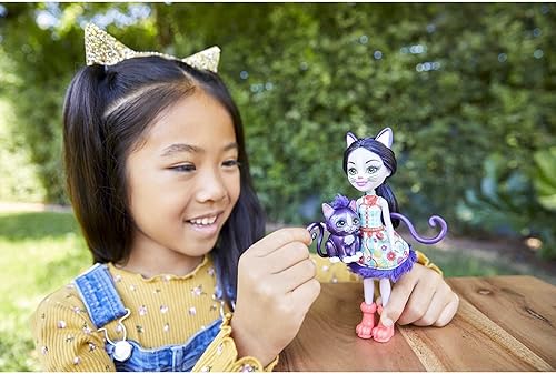 Miniatura 6 de Enchantimals Redward Rooster Doll  Cluck Animal Friend Figura muñeca pequeña de 6 pulgadas con bandana camiseta pantalones vaqueros y zapatos gran