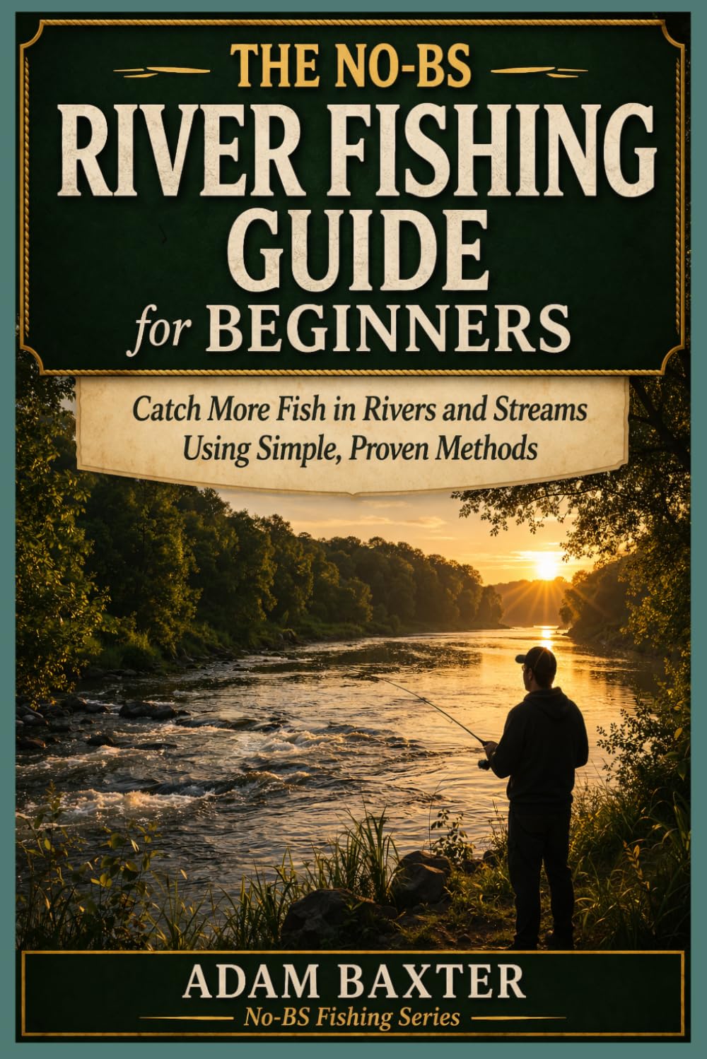 The No-BS River Fishing Guide for Beginners: Catch More Fish in Rivers and Streams Using Simple, Proven Methods (No-BS Fishing Series)