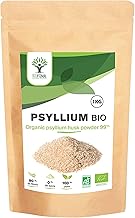 Organic Psyllium Blond - Bioptimal - Fine Powder Psyllium Teguments - Husk Powder - Superfood - Digestion Transit Hunger - Origin from India - Packaged in France - Ecocert Certified - 1 kg