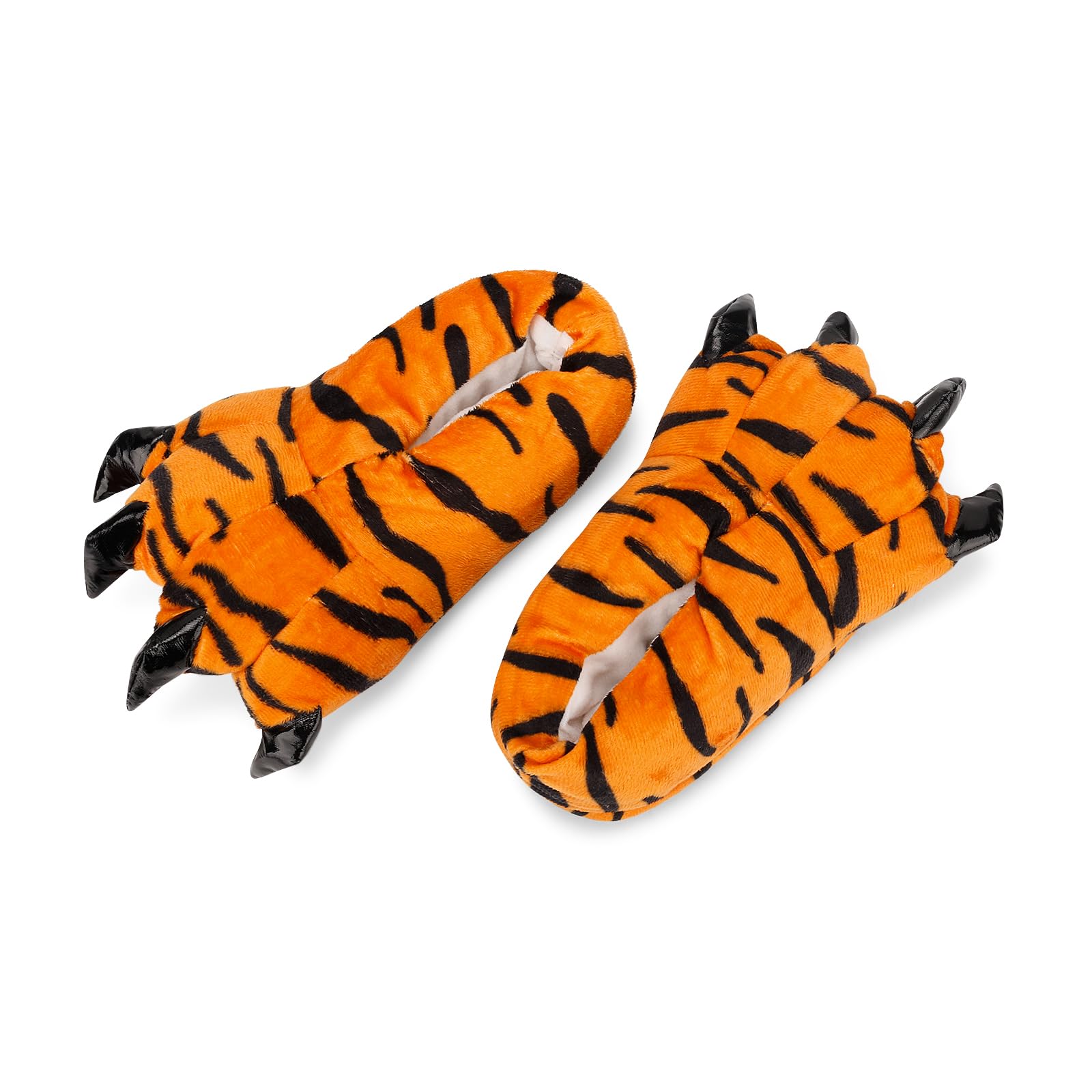 OCHENTA Chaussons Unisexe Animal Fantaisie Peluche Pantoufles Patte Cosplay