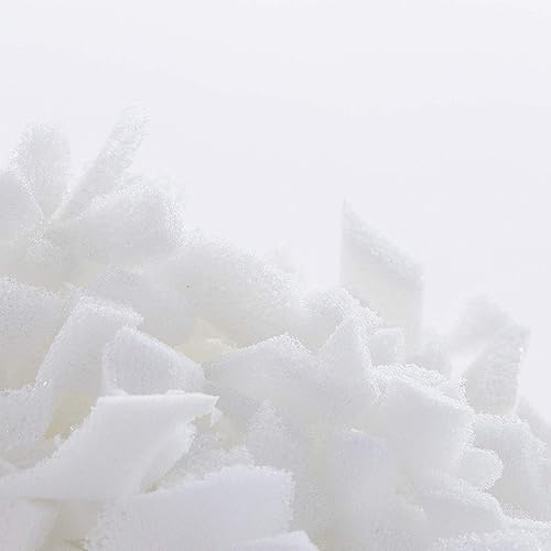 Miniatura 3 de Linenspa Espuma viscoelástica triturada de alta calidad, espuma blanca para manualidades, relleno de repuesto para almohadas, puf, sillas, camas de