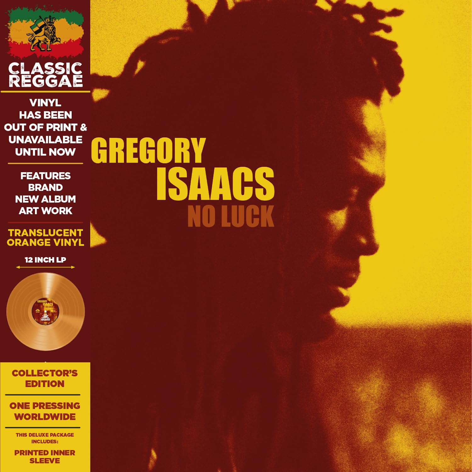 No Luck Orange Translucent Vinyl [VINYL]