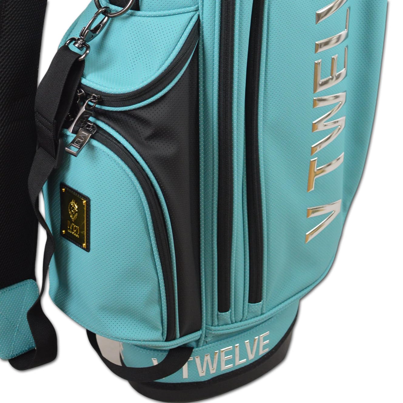 Amazon | V12 キャディバッグ メンズ 9インチ ターコイズ