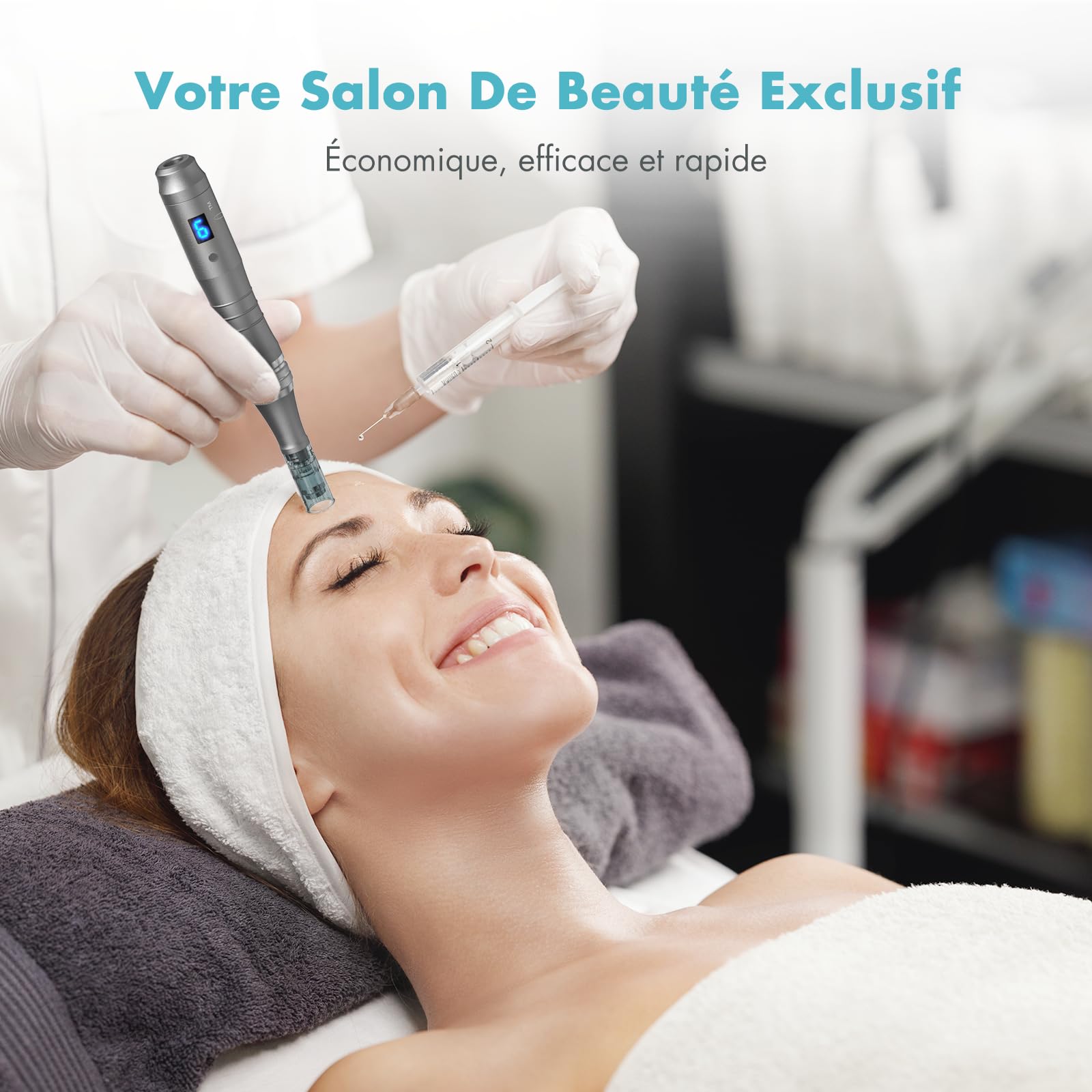 Dr. Pen Ultima M8 Stylo Microneedling Pen: Stylo Microneedling Sans Fil Pour Le Visage - 20 Cartouches De Remplacement