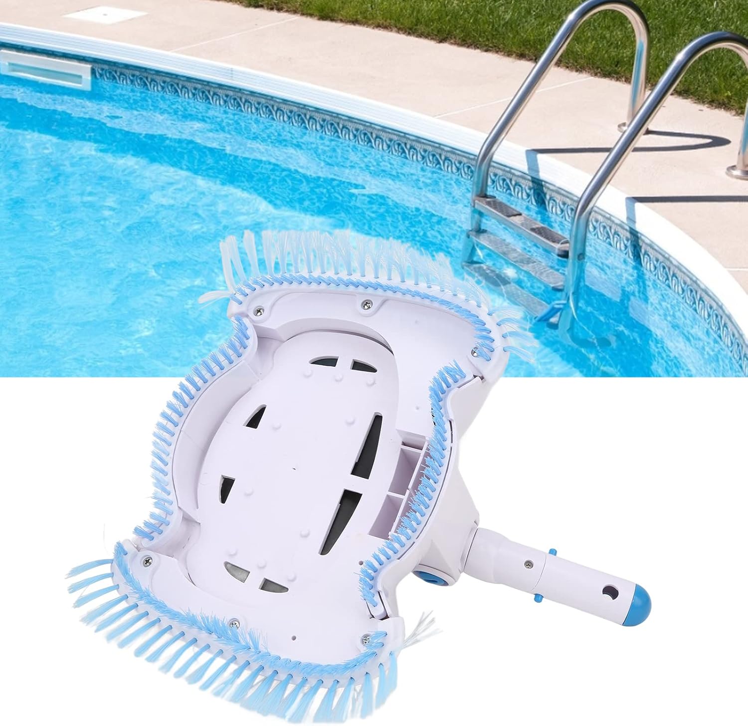 Manual Pool Vacuum Head Suction Cleaning Integration Swimming Pool Cleaning Tools for Swimming Pools Fish Ponds Water Pools