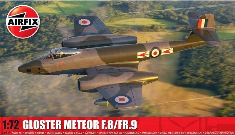 A04067 Kits de construcción de modelos Gloster Meteor F.8/FR.9
