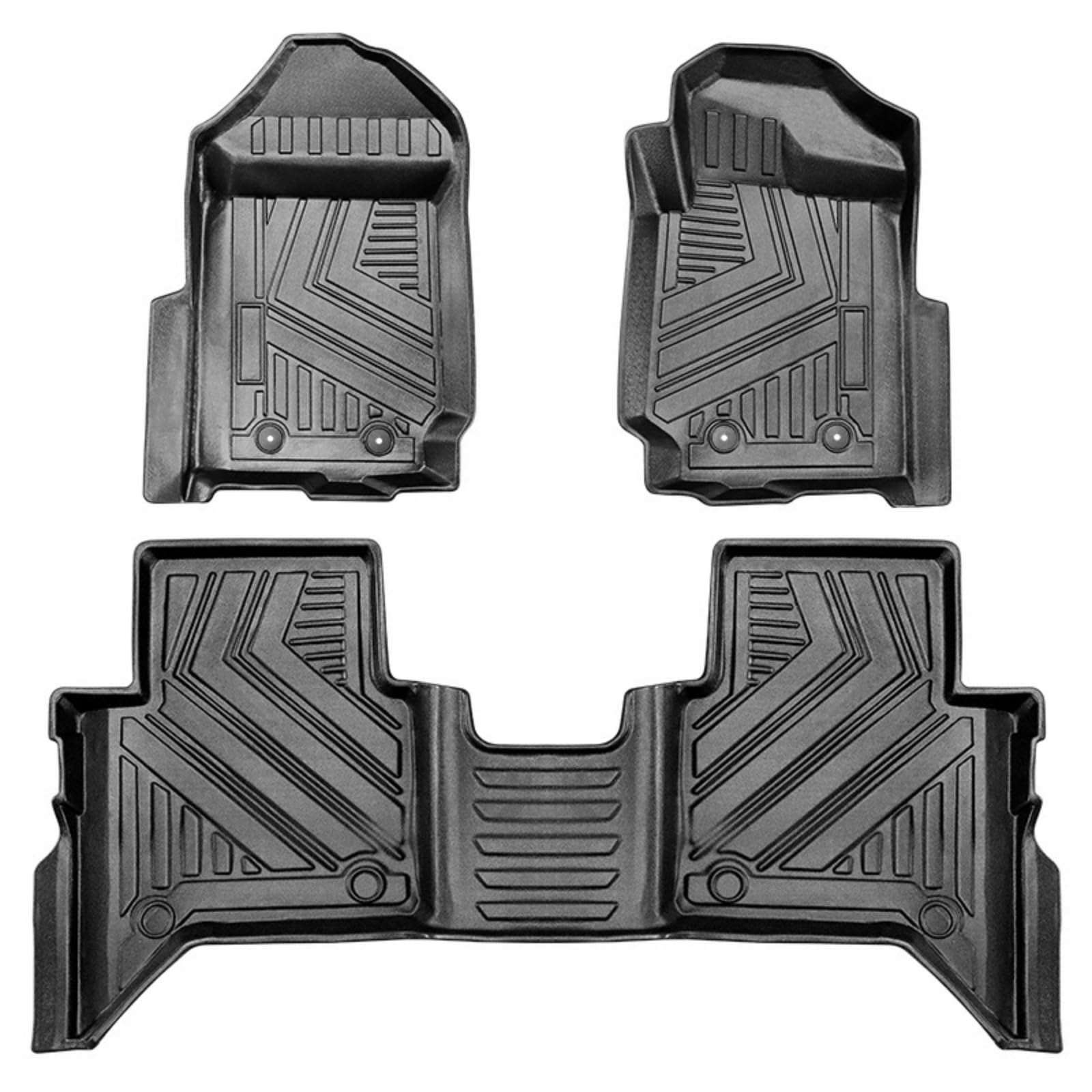 Tapis de sol voiture Ford Ranger RHD fini la moquette tachée