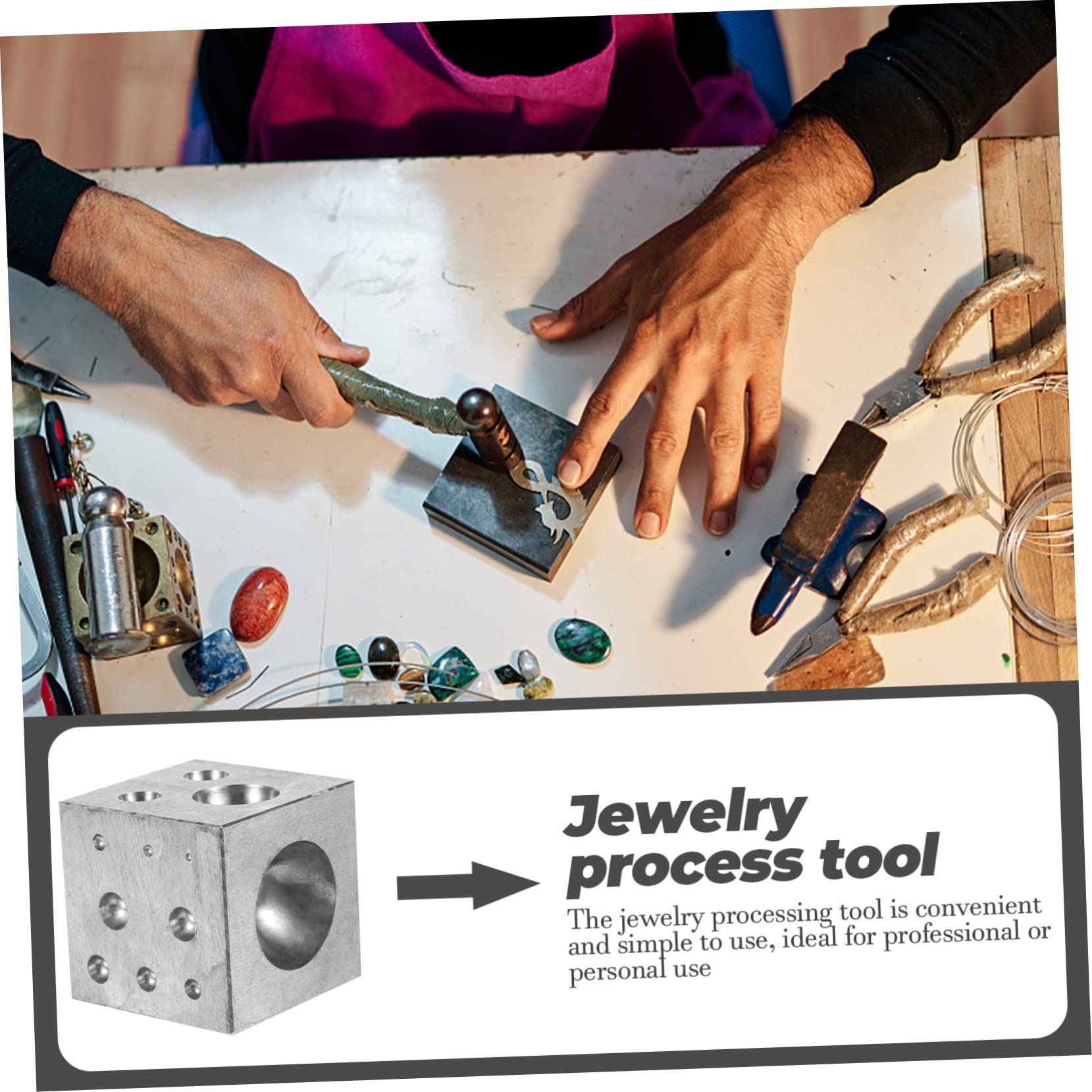 ダッピングブロック ジュエリー製作用 Amazon.co.jp: BELLIFFY ダッピングブロック ジュエリー作成ツール