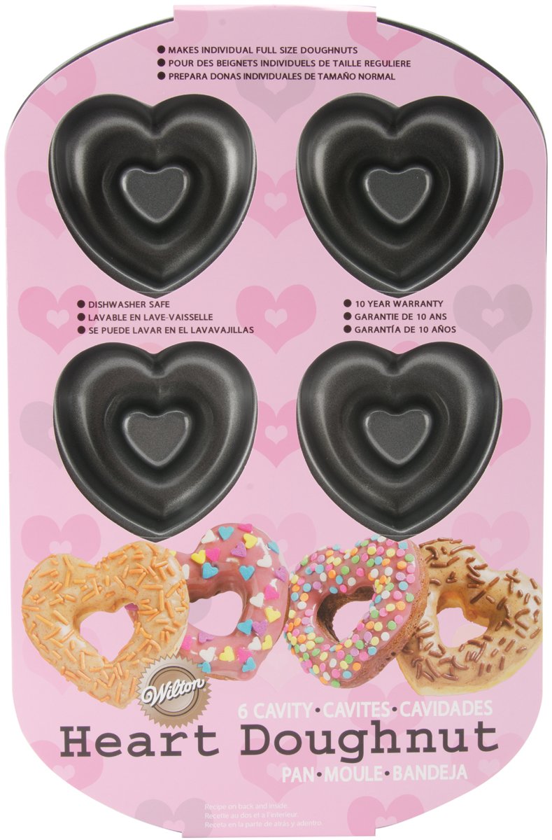 Heart Shaped Cavity Donut Pan Heart Shaped Cake Pans SmartKitch