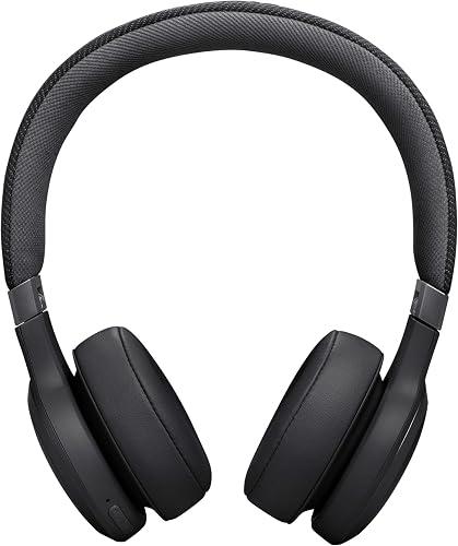 JBL Live 670 NC Wireless On-Ear Headphones with Noise-Cancelling Technology and 65-Hour Battery Life, Black - 2