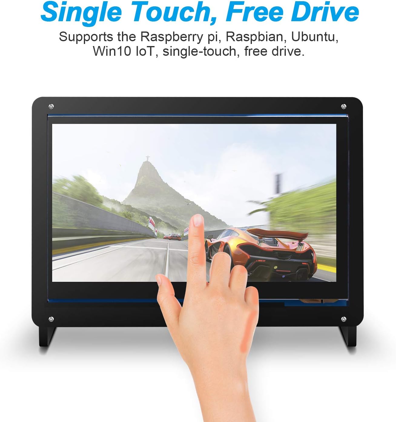 Blасk Frіdау 🔥 Kuman 7 Inch Raspberry Pi Touch Screen SC7BC IPS LCD Display HDMI Monitor 1024x600 for Raspberry Pi 4 B 3 2 1 B B+ A BB Black PC 70% оƒƒ Dіѕсоunt Kuman 7 Inch Raspberry Pi Touch Screen SC7BC IPS LCD Display HDMI Monitor 1024x600 for Raspberry Pi 4 B 3 2 1 B B+ A BB Black PC