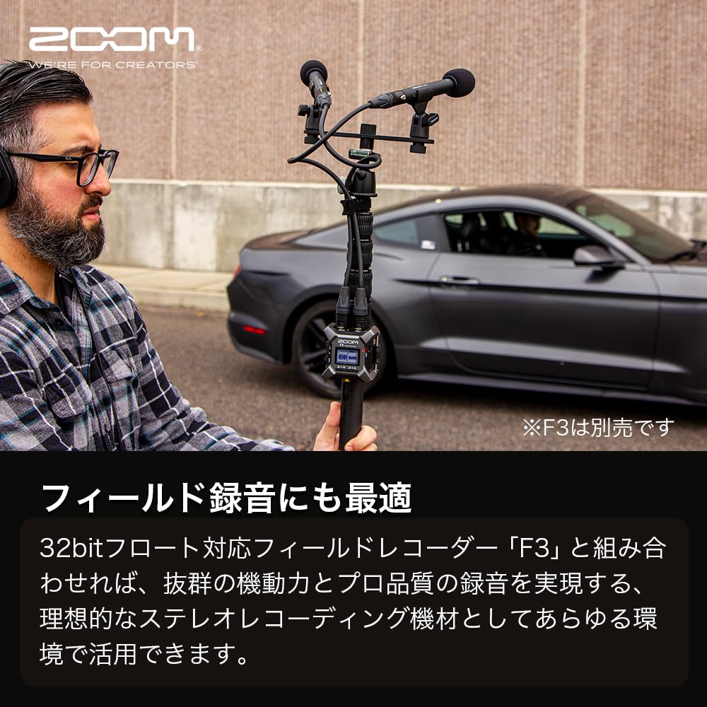 Amazon | ZOOM ZPC-1 ペンシル型コンデンサーマイク 2本セット