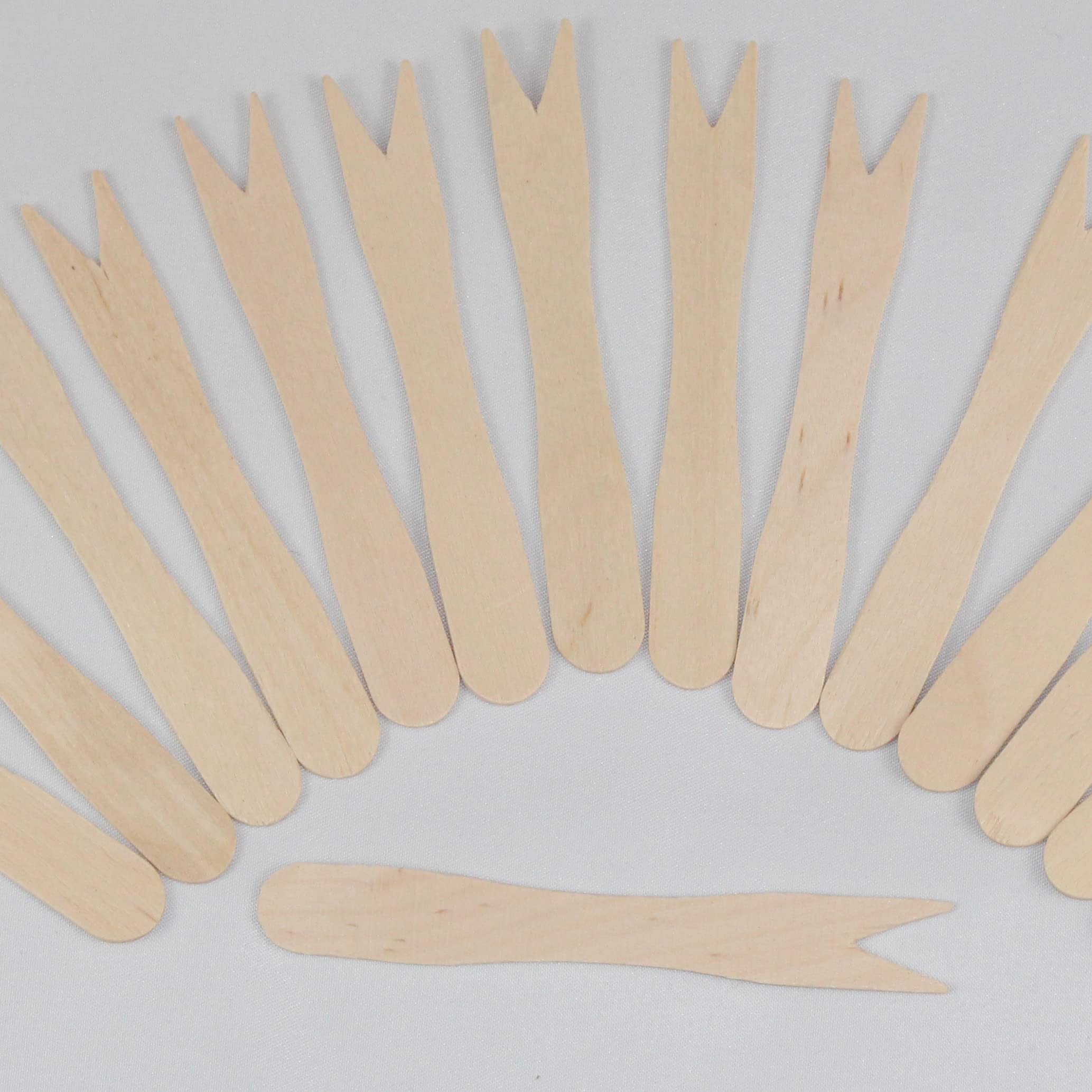Houten frietvork 140mm | Houten frietvorkjes | Hout bestek