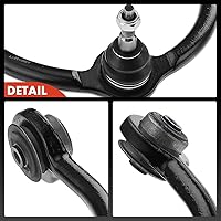 Vista 8 de A-Premium 2 brazos de control superiores delanteros con rótula y buje, compatibles con Jeep Grand Cherokee 2005-2010, Commander 2006-2010